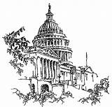 Building Capitol Georgia Sheet Template Coloring Pages sketch template