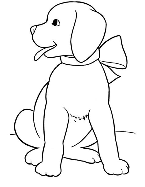 puppies realistic colouring pages