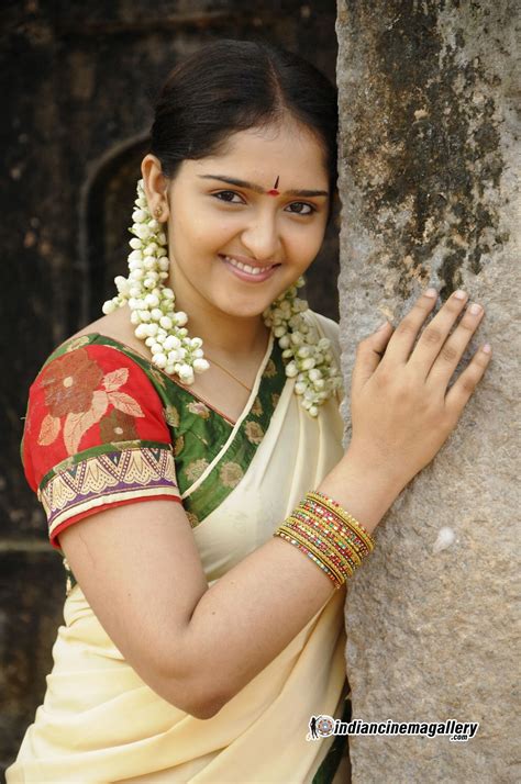 Sanusha Hot In Saree From New Tamil Movie Acham Thavir