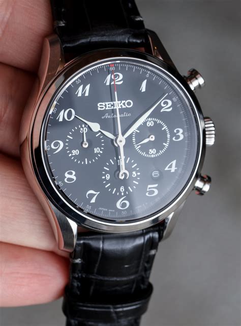 seiko presage automatic chronograph srq srq limited edition