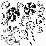 Candy Drawing Sketch Stock Getdrawings sketch template
