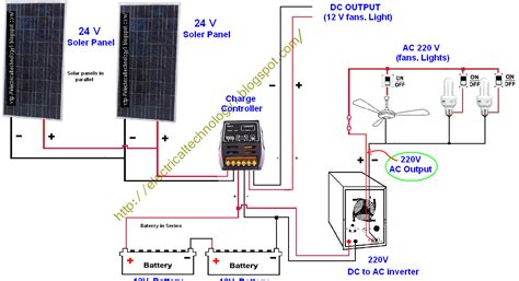solar panel circuit diagram schematics wiring solar panels  batteries  series