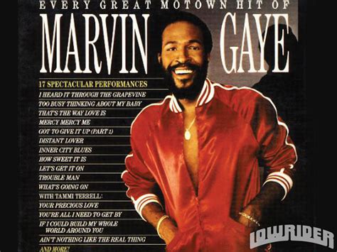 Marvin Gaye Greatest Hits Lowrider Magazine