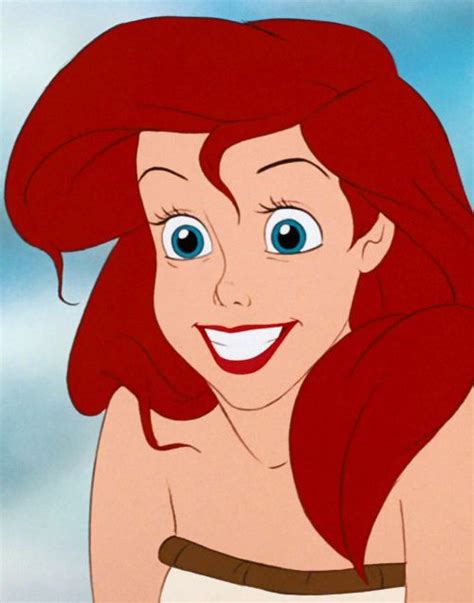Ariel With One Of The Funniest Faces When She Becomes