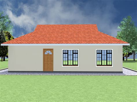 amazing style  simple  bedroom house plan kenya