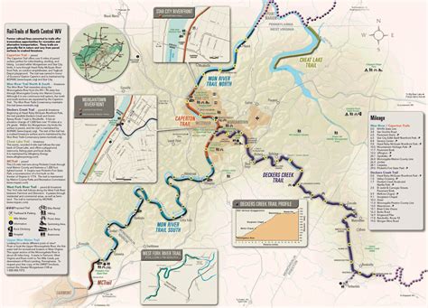 rail trail maps mon river trails conservacy