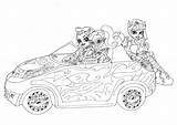Coloring Scaris Frankie Car Rochelle Monster High Pages Ghoulia Printable Goyle Dolls Sheets sketch template