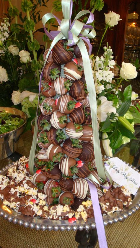 chocolate dipped strawberry tower chocolate covered strawberries