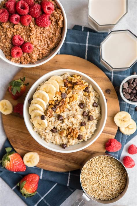 Instant Pot Steel Cut Oatmeal Recipe Frommybowl 9 From My Bowl