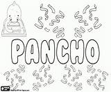 Pancho Imprimir Variante sketch template