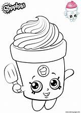 Coloring Shopkins Cute Pages Freda Frosting Printable Print Drawings Info Drawing Choose Board sketch template