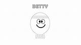 Betty Colouring Duggee sketch template