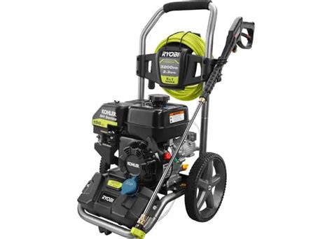 ryobi ry  psi gas pressure washer user review specs
