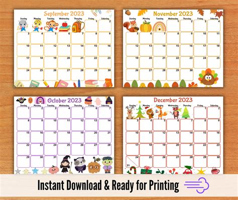 preschool calendar printables   calendar printable