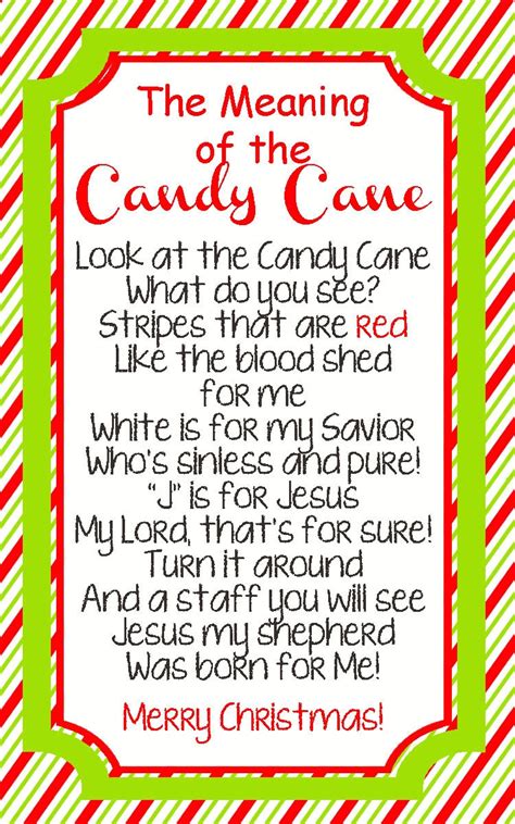 sly candy cane story printable tristan website