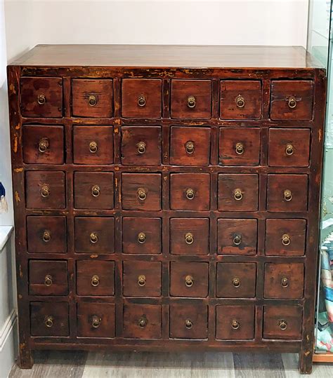 antique apothecary chest furniture collection drift treasure