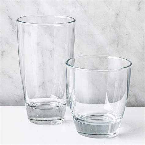 Libbey Durham Drinking Glass Combo Set Of 16 Kitchen Stuff Plus