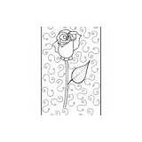Rose Coloring Adult Mother sketch template
