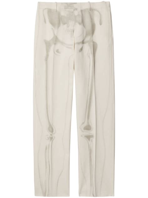 off white body scan tailored denim trousers farfetch