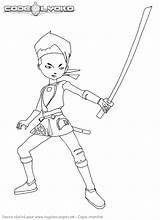 Lyoko Code Coloring Pages Animated Kleurplaten Ulrich Gif Coloringpages1001 sketch template