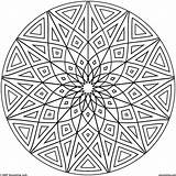 Islamic Coloring Pages Patterns Geometric Getcolorings Printable Print Color sketch template