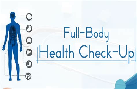 dos  donts   full body health checkup