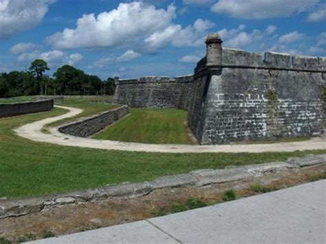 spanish fort  st augustine picture  st augustine florida