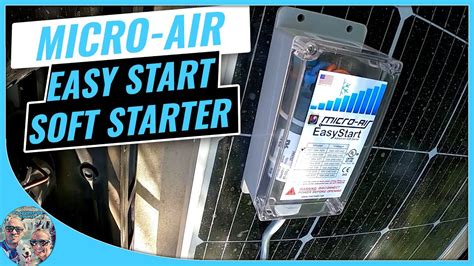 micro air easystart  install  dometic ac run  rv ac   small generator  solar