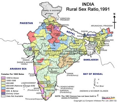Rural Sex Ratio As Per Census 1991