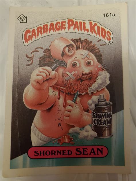 garbage pail kids collector cards shorn seanhy gene etsy