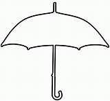 Regenschirm Regenschirme Hausman sketch template
