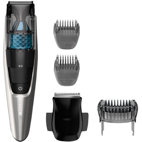 beard trimmer cordless grooming rechargable adjustable length vacuum clipper beard