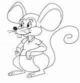 Mouse Coloring Cartoon Printable Viewing Were Last Go Back sketch template