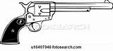 Colt Revolver Shooter Guns sketch template