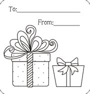 christmas gift tags  color  printable gift tags  kids