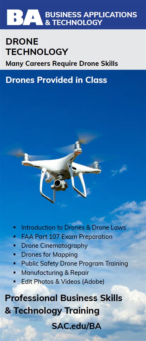 drone technology certificate drone classes
