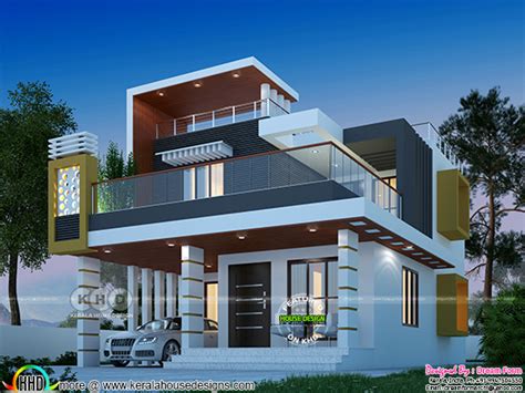 awesome contemporary style  bedroom home kerala home design  floor plans  dream houses