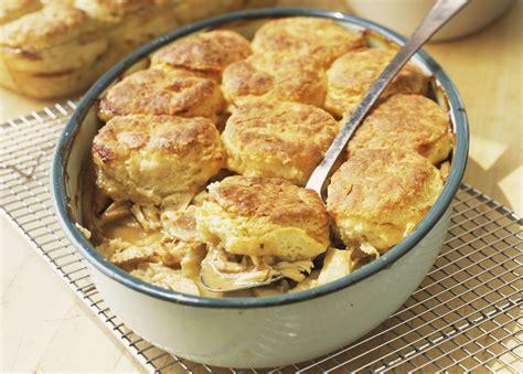 hearty chicken  biscuit casserole   time recipe