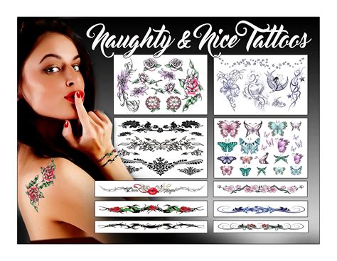 buy temporary tattoo factory tramp stamp naughty and nice tattoos long