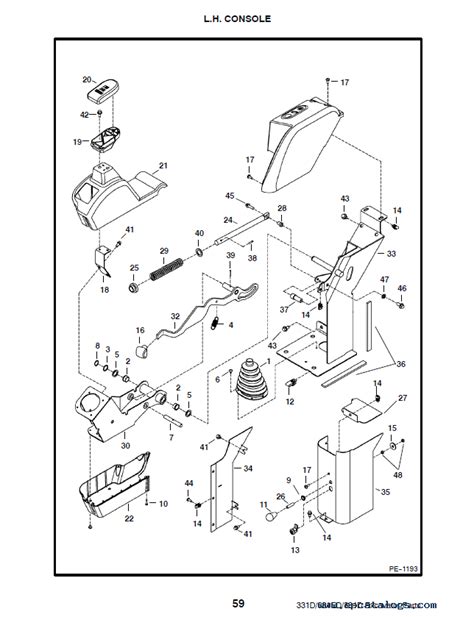bobcat  auger parts diagram wiring diagram