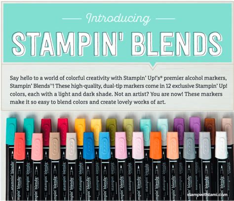 stampin scoop show episode   stampin blends markers