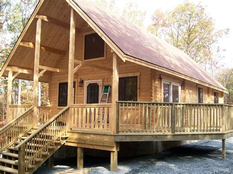 elegant small log cabin kits  sale  home plans design