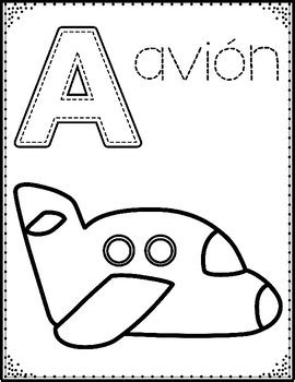 spanish alphabet coloring pages letter   week coloring posters
