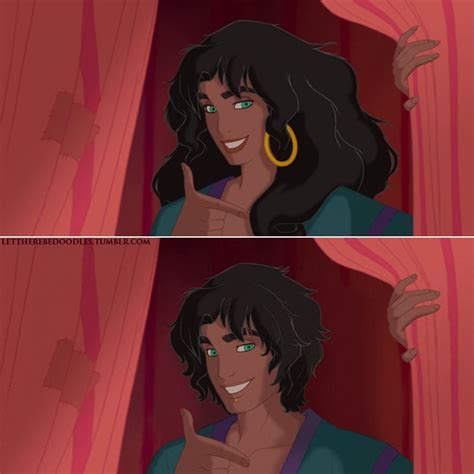 Esméralda Gender Bent Disney Characters Popsugar Love And Sex Photo 18