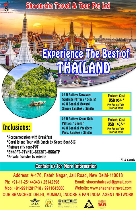 thailand  packages book thailand packages    price  thrillophilia