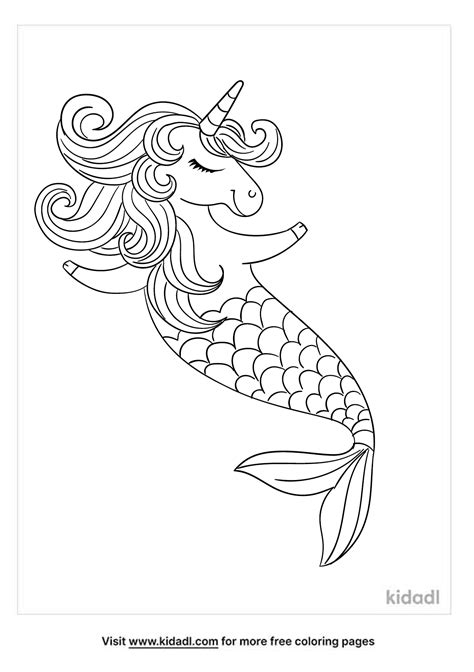 unicorn mermaid coloring pages printable printable word searches