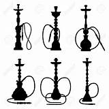 Hookah Vector Clipart Getdrawings Clipground sketch template