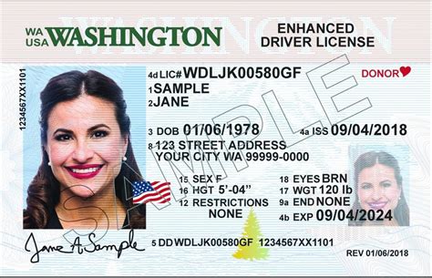 washington drivers license compliant  real id weve