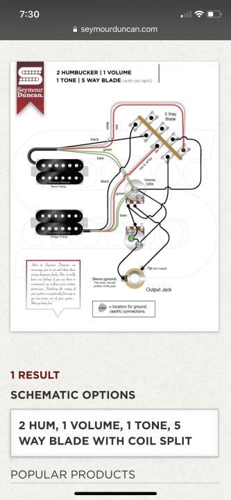 bridge pickup wiring diagrams