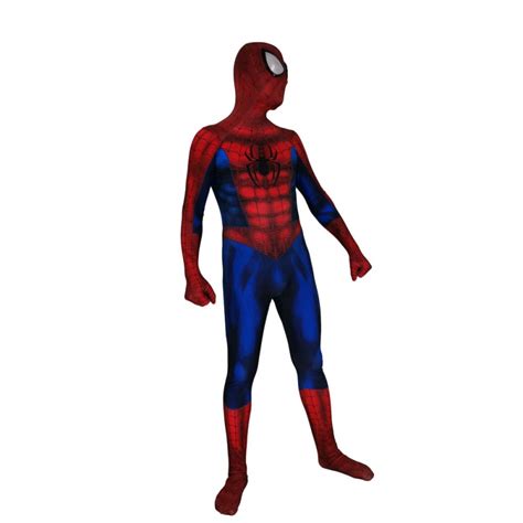 newest classic spider man costume 3d printing superhero
